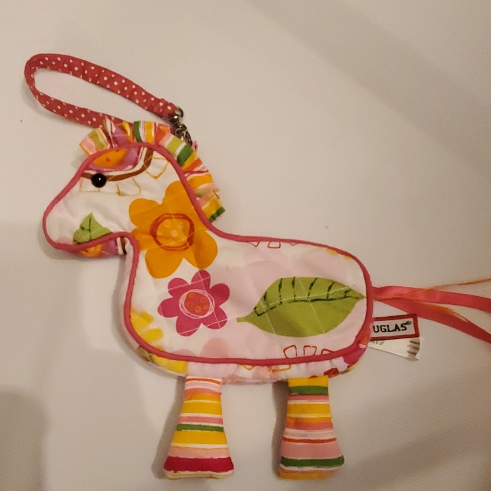 Douglas Quilted Horse Wristlet